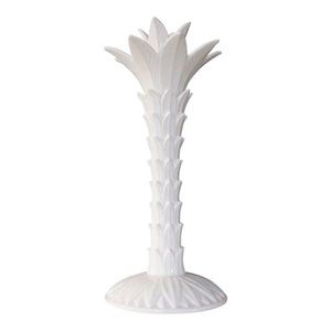 Fitz & Floyd Ceramic Palm Tree Candlestick Candle Holder
